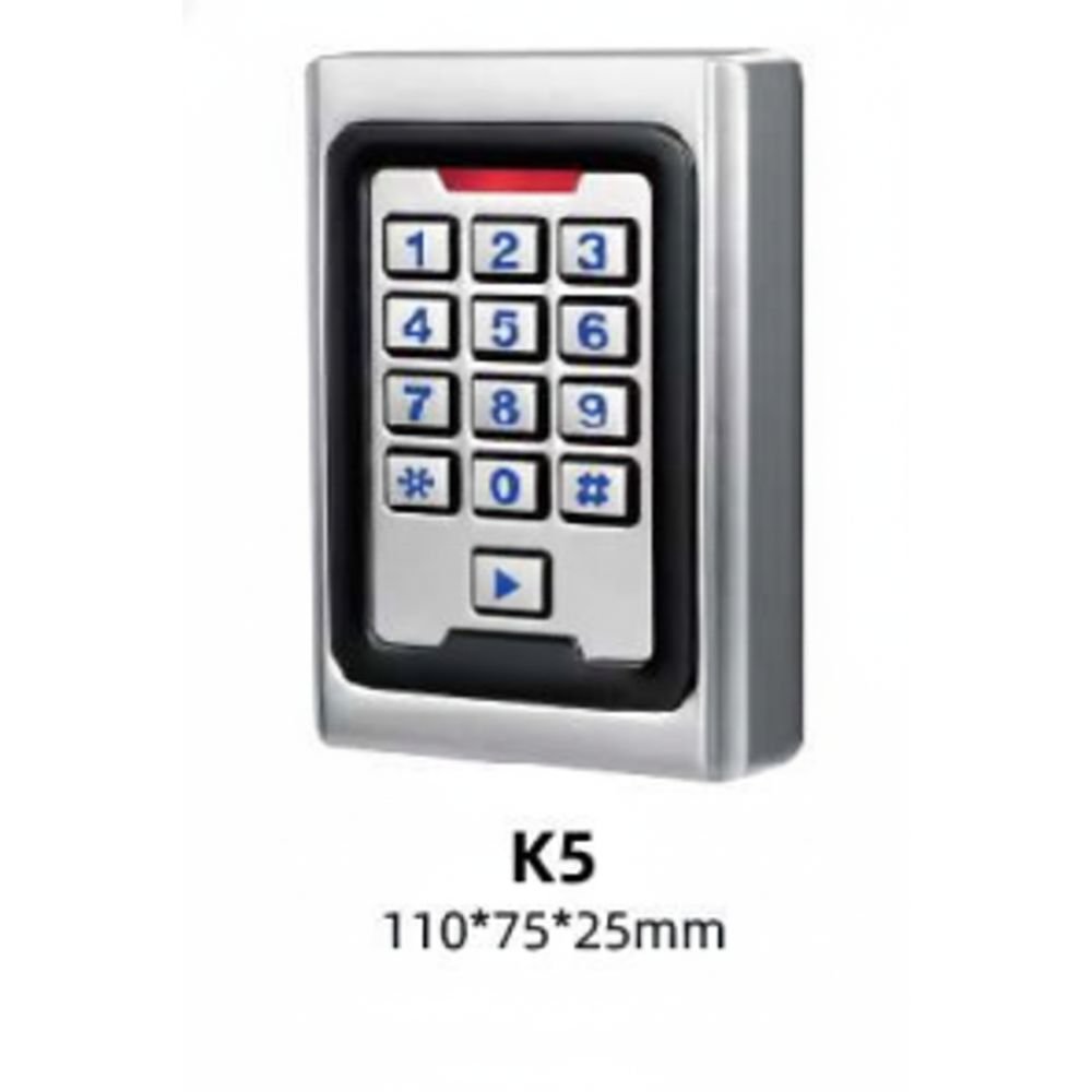 K5 WaterProof Metal Access Control.