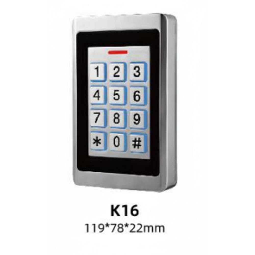 K16 WaterProof Metal Access Control.