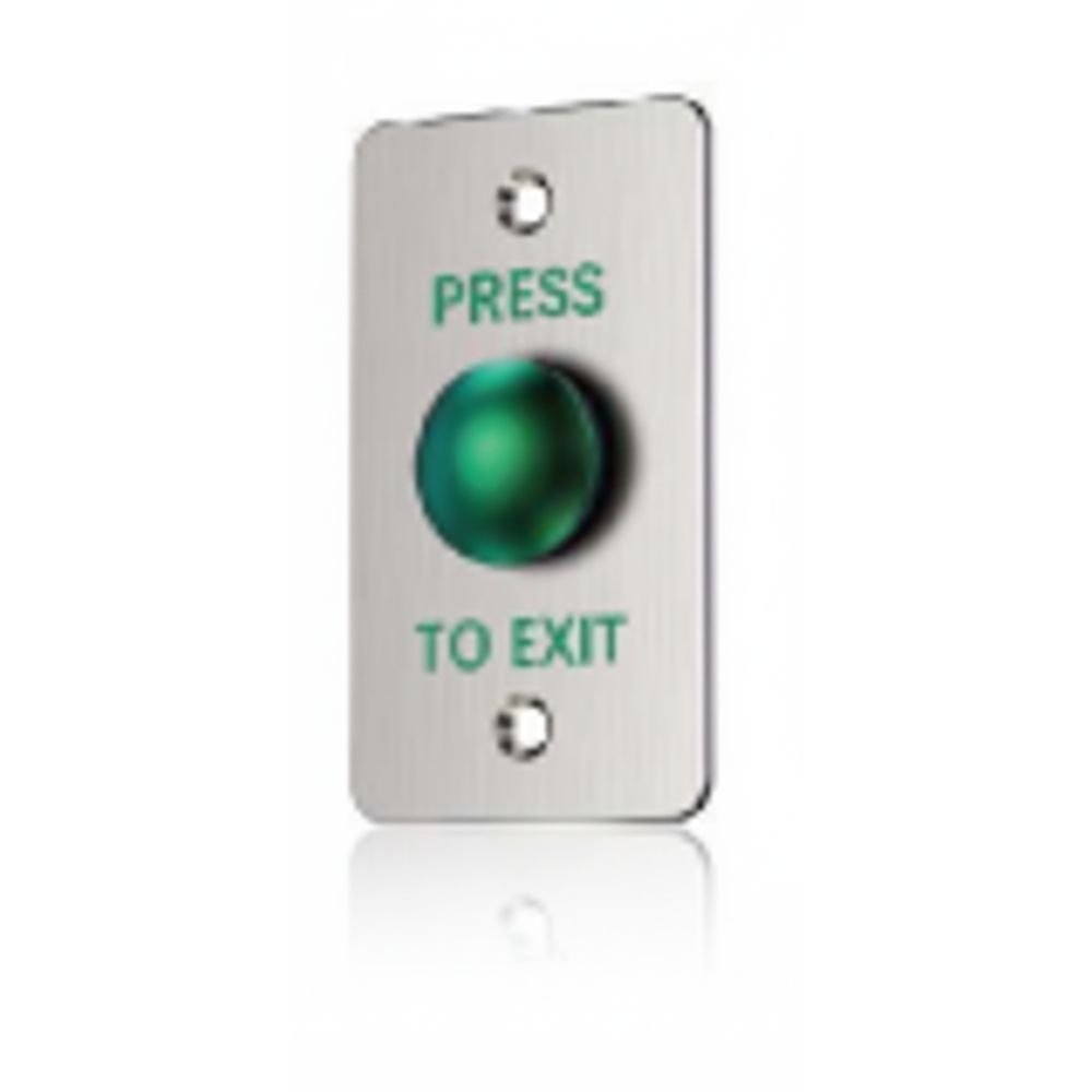 OP22B-G Stainless Steel Panel Exit Button With Metal Button.