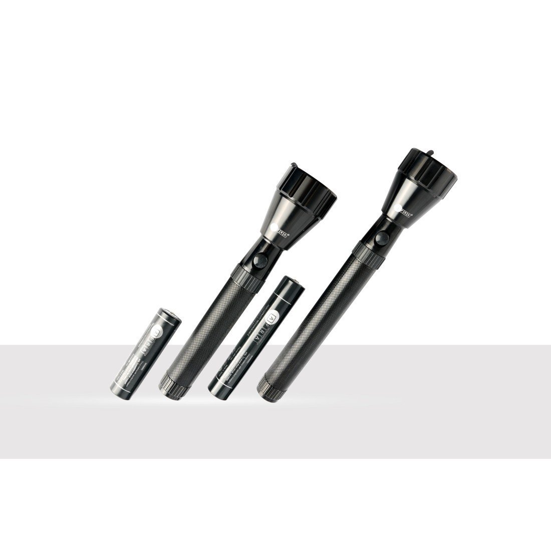 AFRA 5W LED Flashlight Set, 2-in-1 Combo, 1500mAh Rechargeable, Waterproof AF-0002COMB, 2Y Warranty