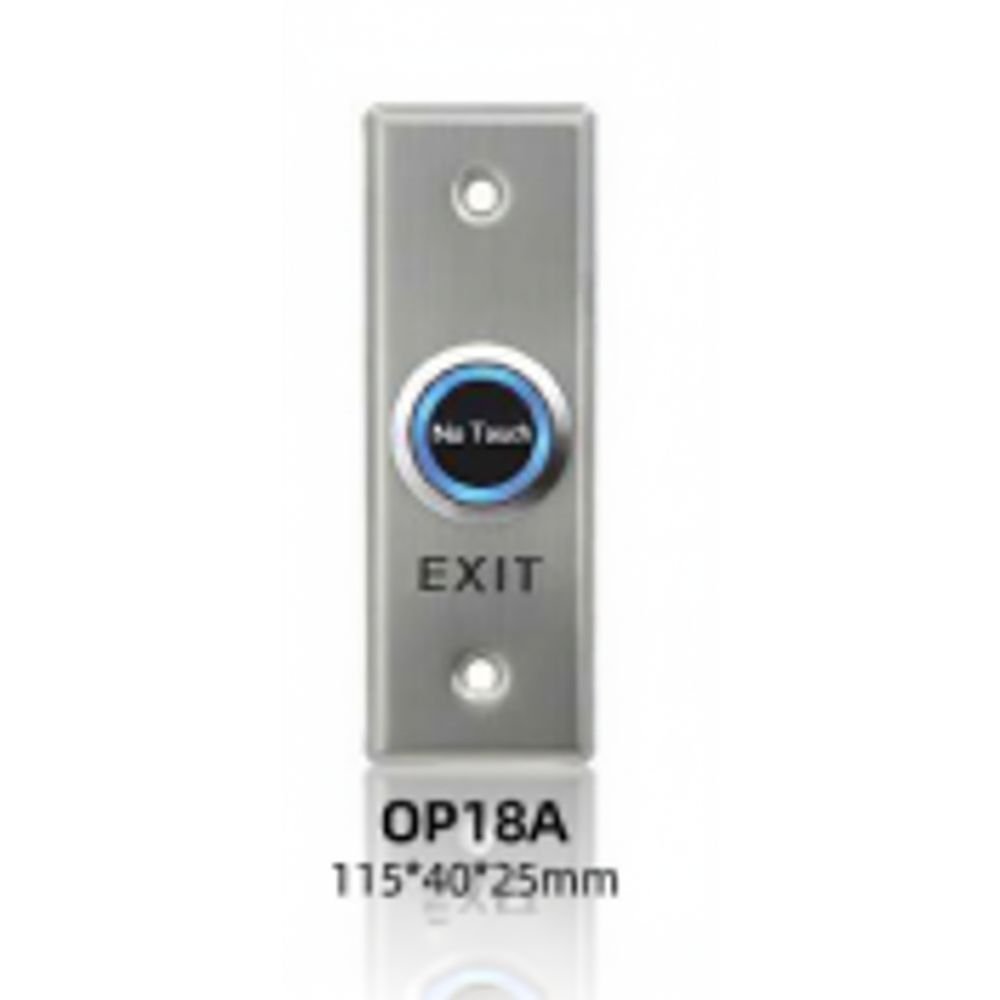 OP18A Infared Touchless Exit Button.