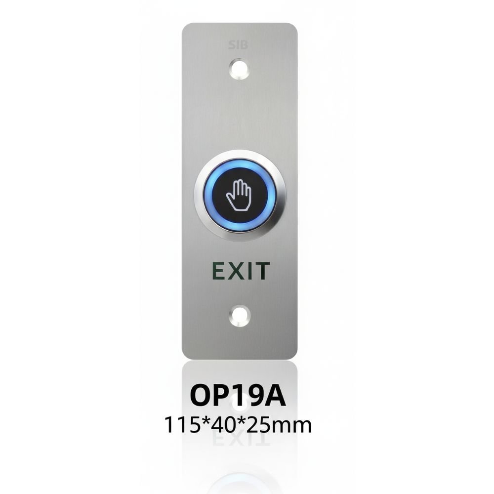 OP19A Infared Touchless Exit Button.