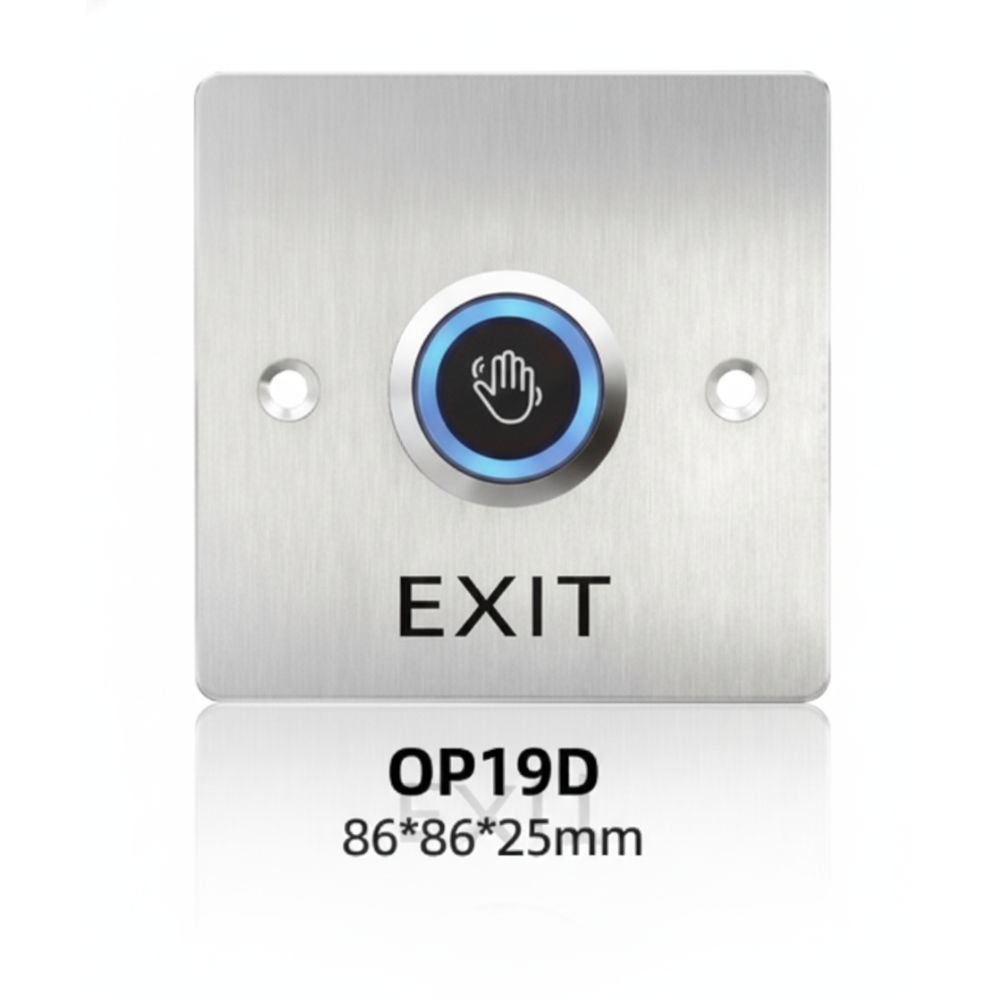 OP19D Infared Touchless Exit Button.