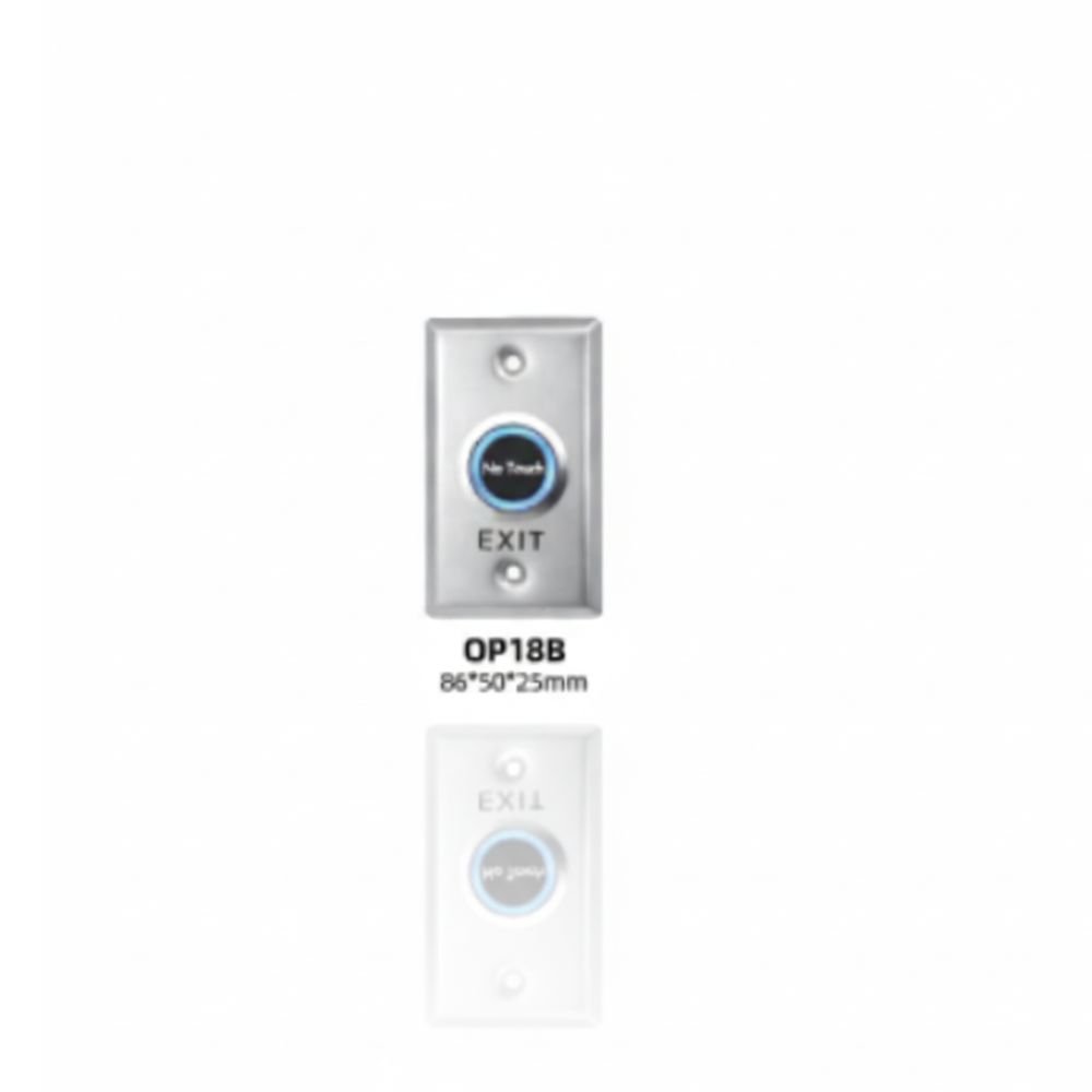 OP18B Infared Touchless Exit Button.