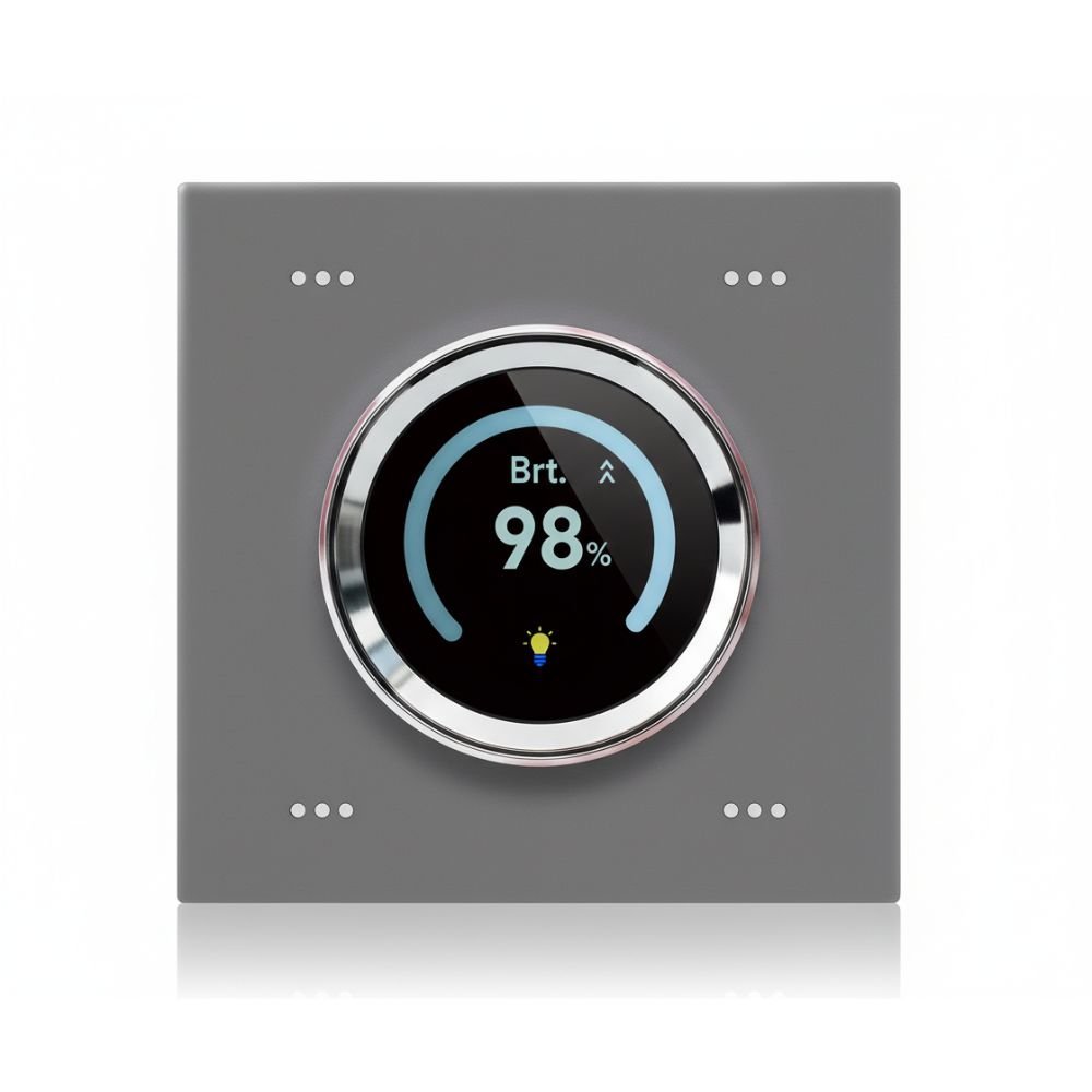 X3 Smart Light Switch For Smart Home Automation- Dark Grey.