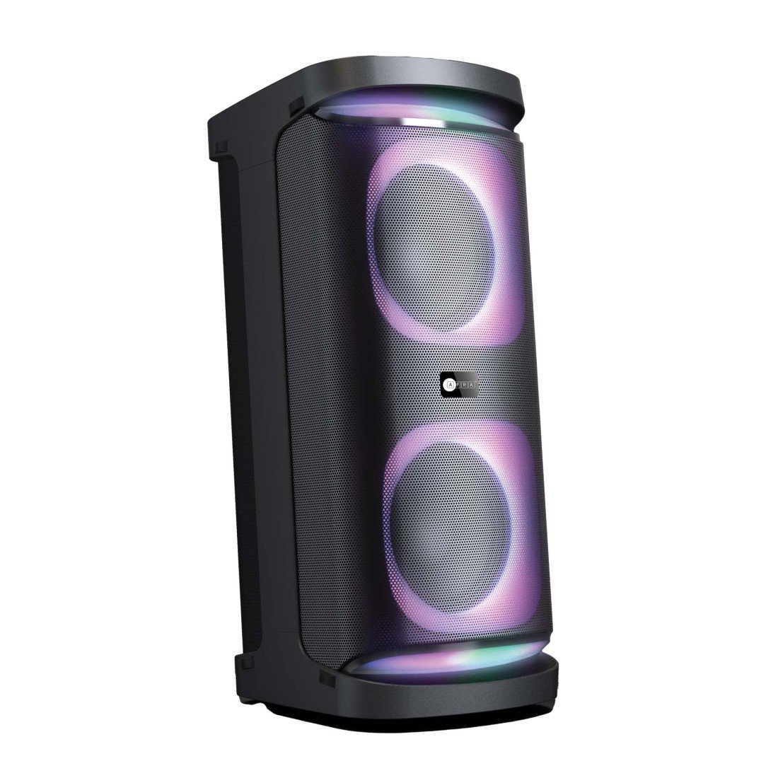 AFRA Party Speaker | 120W Output | LED Lights | Karaoke Mic | 7000mAh Battery | AF-120PSBK