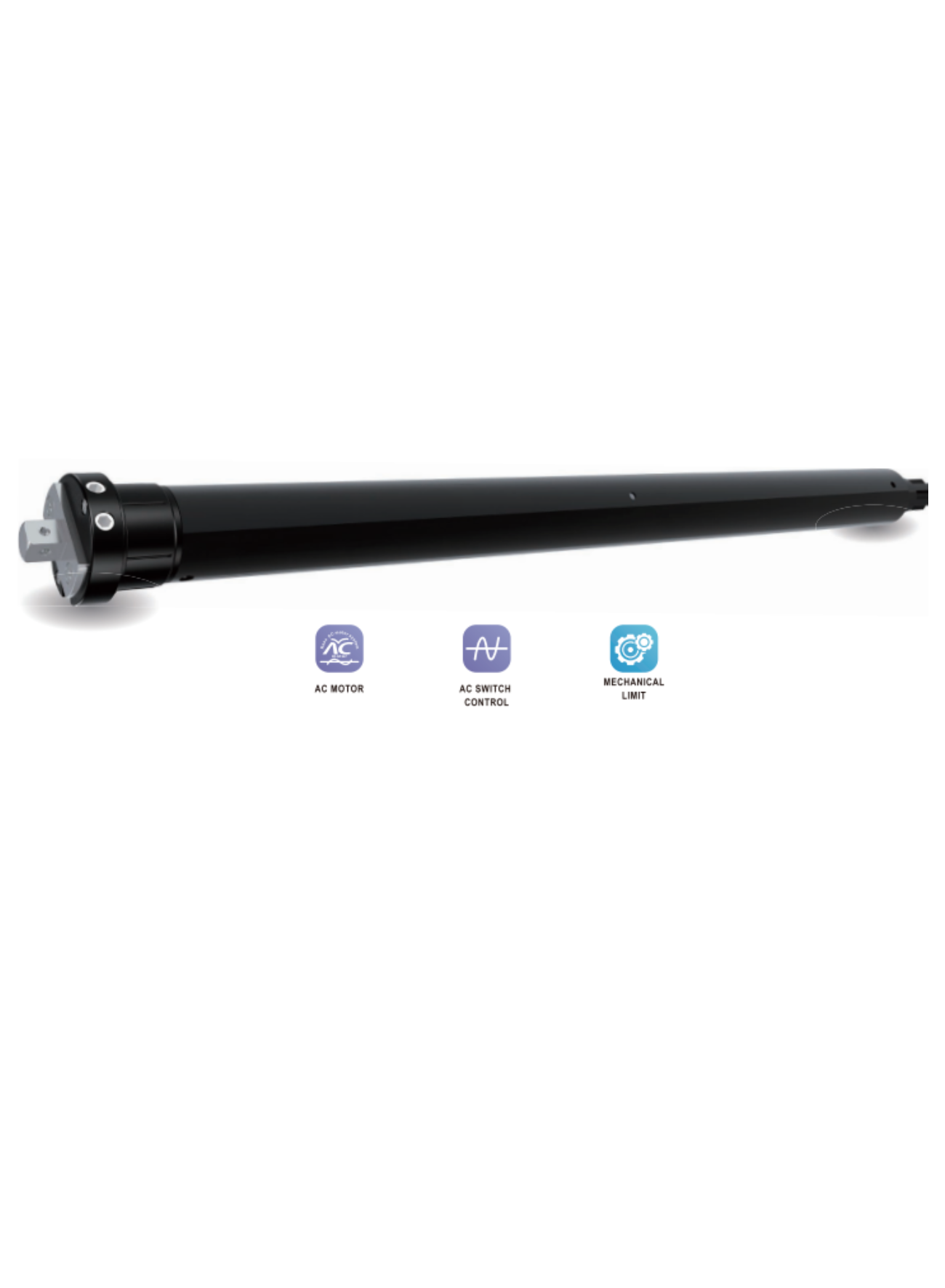 T400 35MM TUBULAR MOTOR