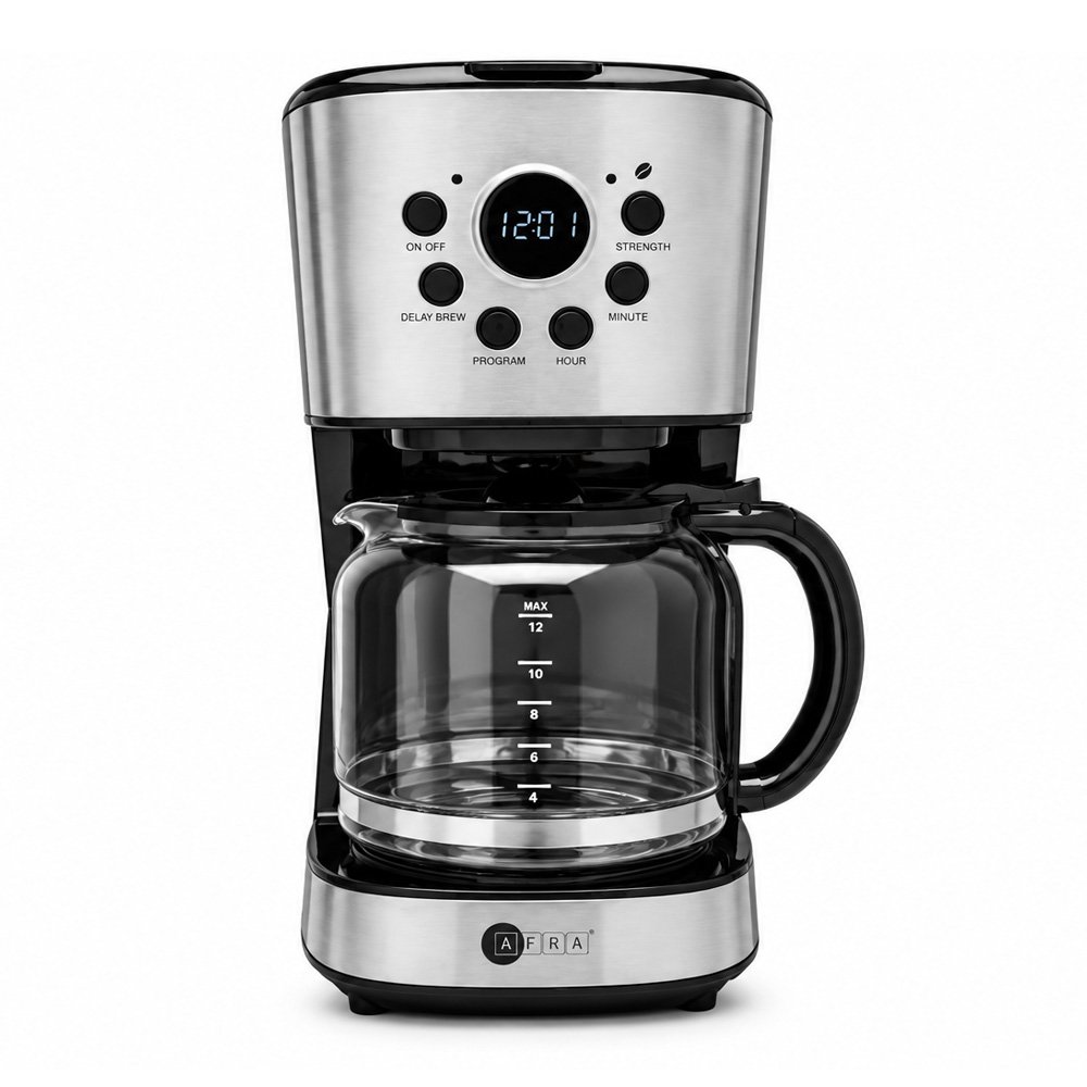 Afra stainless steel anti drip coffee maker