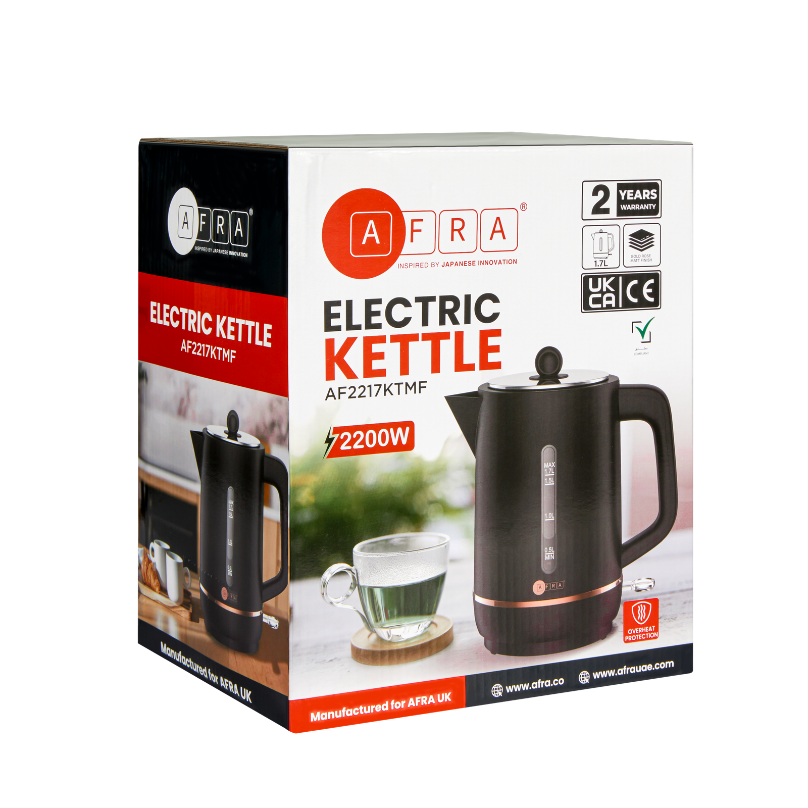 AFRA Electric Kettle 2200W box-1