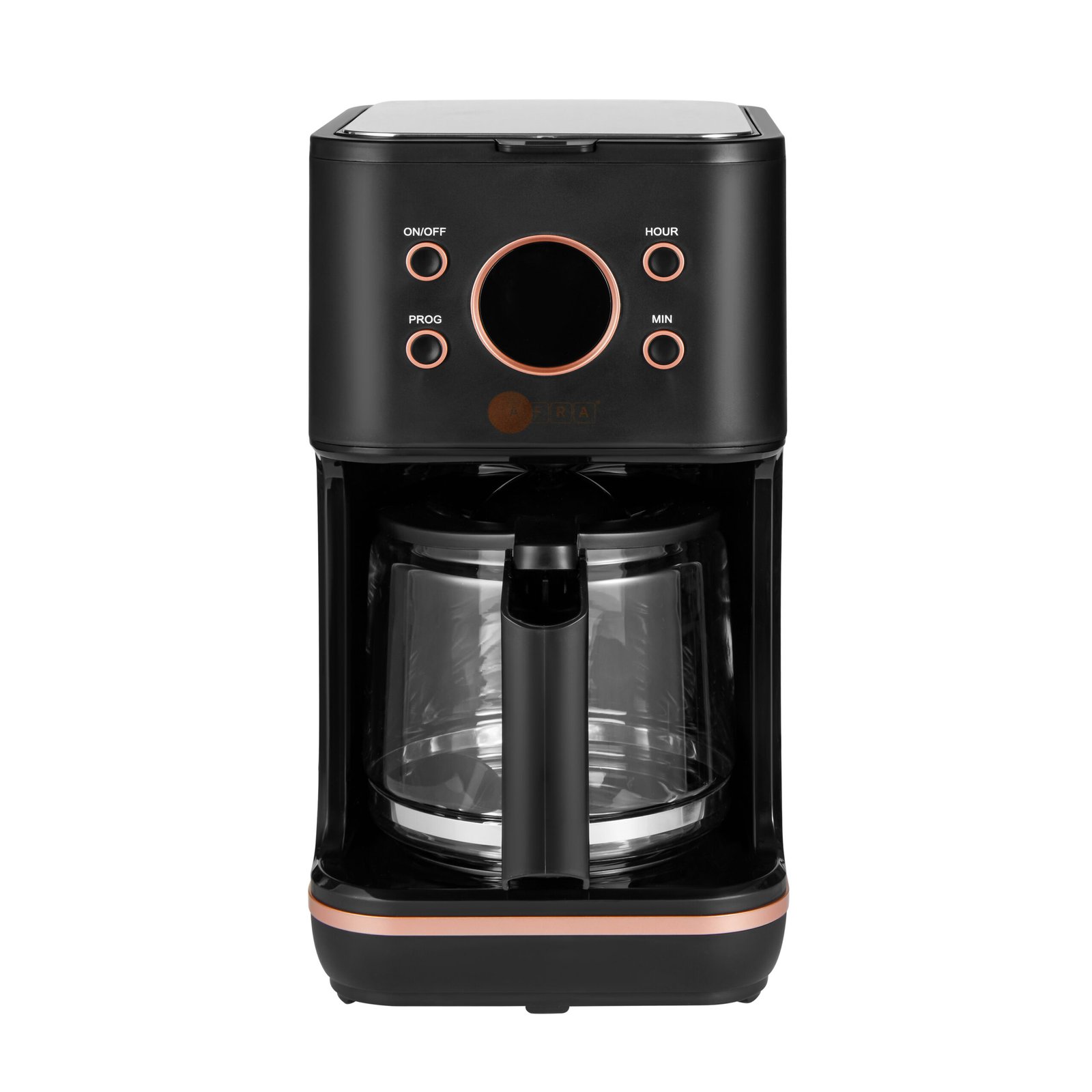 AFRA Coffee Maker 1000W, 1.5L black