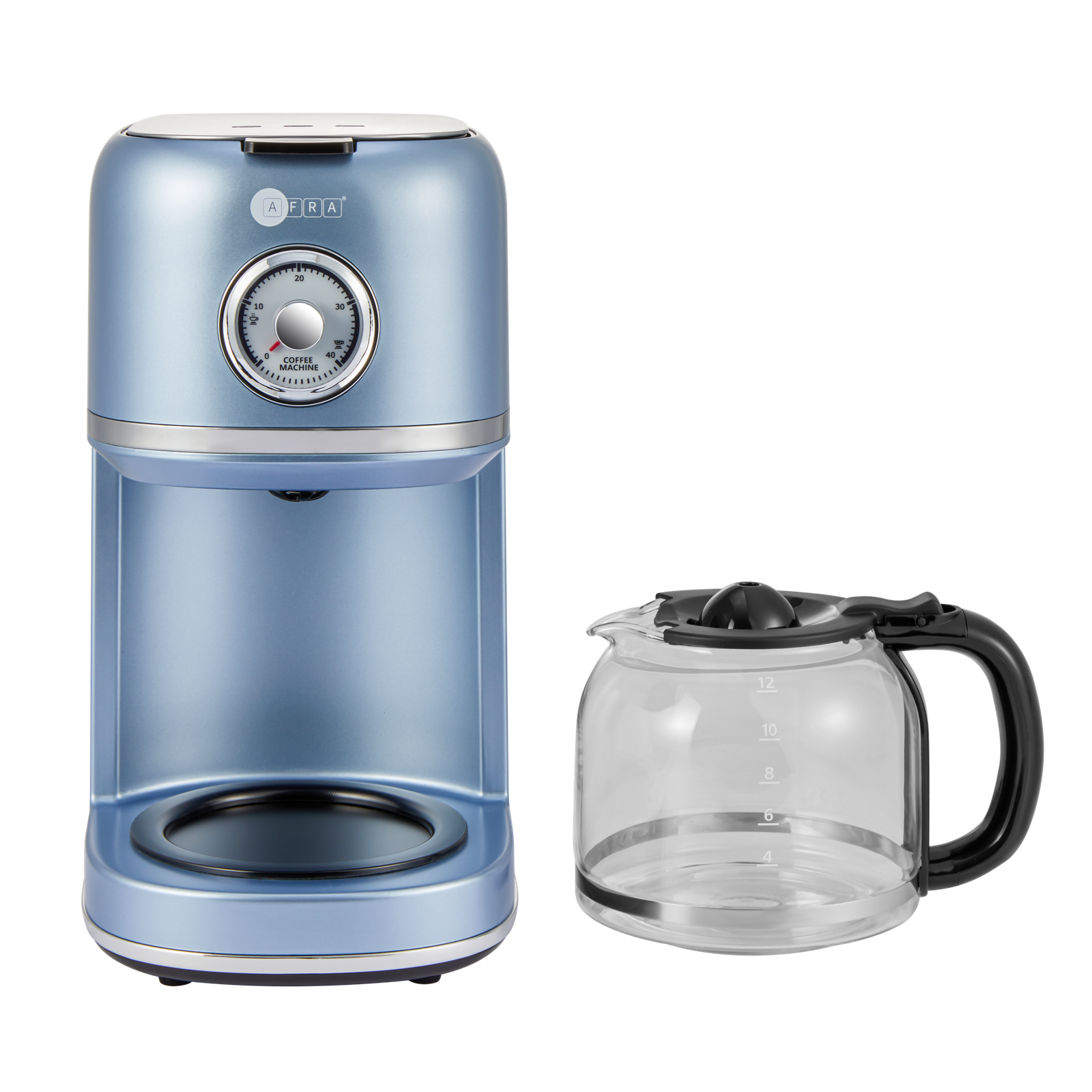 AFRA Retro Coffee Maker 900W 1.5L carafe